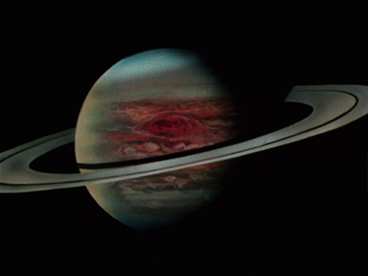 Sailor Moon S episode 119 - Saturn with Jupiter's Great Red Spot
