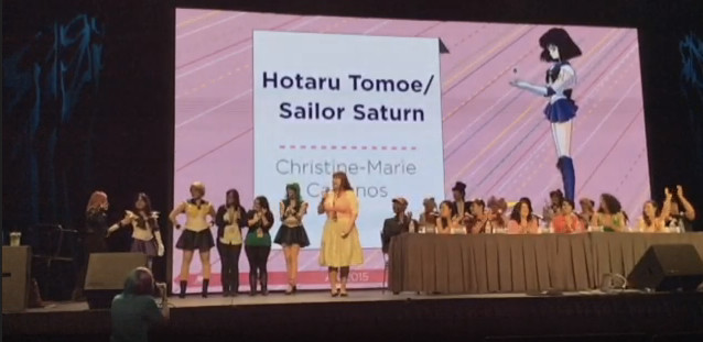 Christine-Marie Cabanos as Sailor Saturn