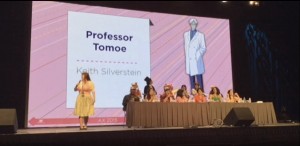 Keith Silverstein as the voice of Professor Tomoe