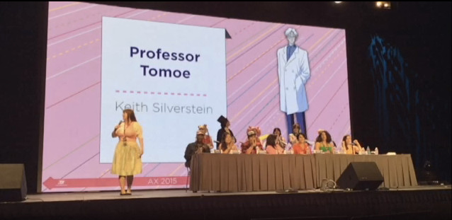 Keith Silverstein as the voice of Professor Tomoe