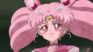 Sailor Moon Crystal Act 25 - Sailor Chibi Moon crying