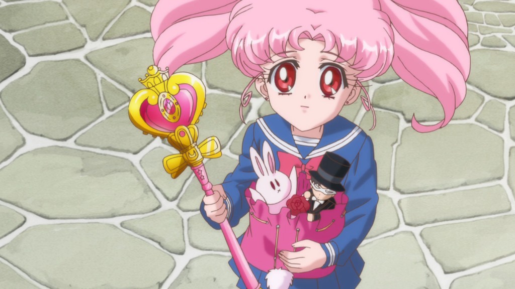 Sailor Moon Crystal Act 26 - Chibiusa gives Usagi the Spiral Heart Moon Rod