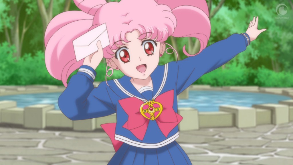 Sailor Moon Crystal Act 26 - Chibiusa has a transformation brooch and a letter from her mother