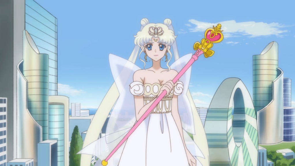 Sailor Moon Crystal Act 26 - Neo Queen Serenity with the Spiral Heart Moon Rod