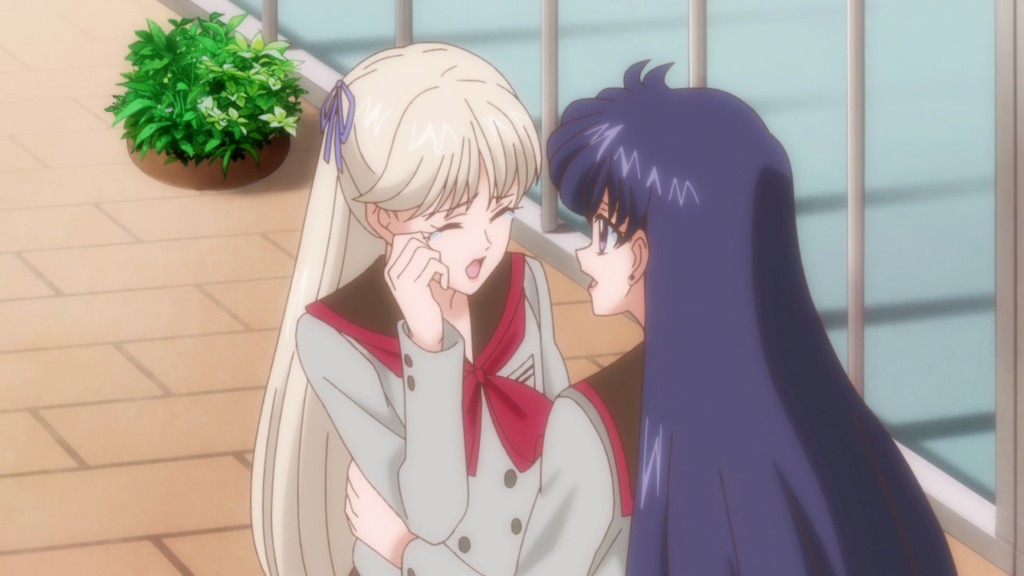 Sailor Moon Crystal Act 26 - Rei and Kotono Sarashina