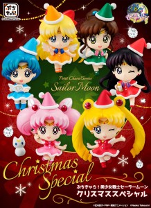 Sailor Moon Petit Chara Christmas figures