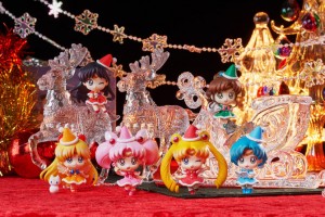 Sailor Moon Petit Chara Christmas figures