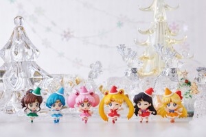 Sailor Moon Petit Chara Christmas figures