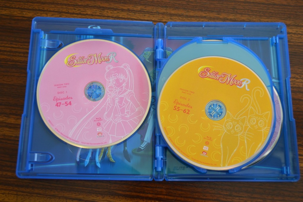 Sailor Moon R Part 1 Blu-Ray - Disc art