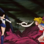 Sailor Moon S episode 125 - Sailor Saturn and Sailor Moon
