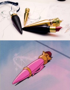 Christian Louboutin's lipstick looks like Sailor Moon's Disguise Pen