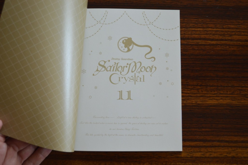 Sailor Moon Crystal Blu-Ray vol. 11 - Special Booklet - Page 1