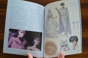 Sailor Moon Crystal Blu-Ray vol. 11 - Special Booklet - Pages 12 and 13 - Interview with the Ayakashi Sisters' voice actors and character art