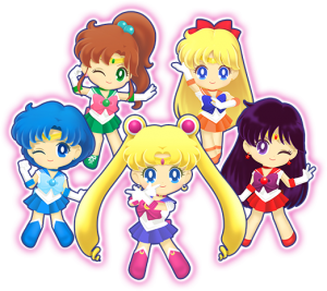 Sailor Moon Drops characters