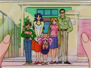 Sailor Moon SuperS episode 130 - The Tsukino family
