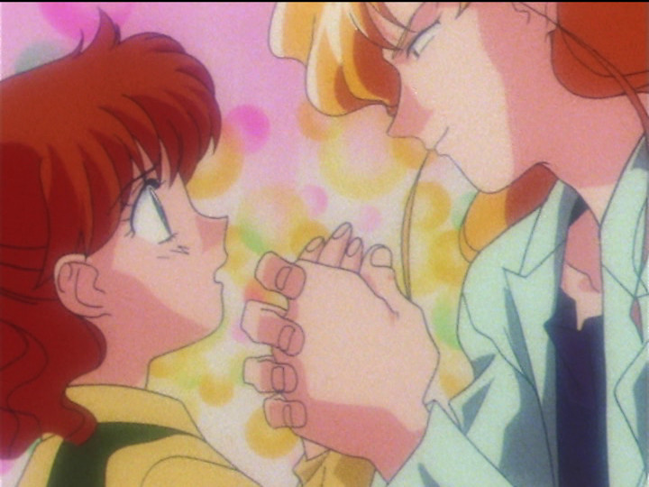 Sailor Moon SuperS episode 131 - Tiger's Eye hits on Naru