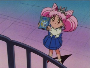 Sailor Moon SuperS episode 134 - Chibiusa sees Pegasus