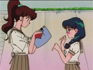 Sailor Moon SuperS episode 134 - Makoto and Tomoko