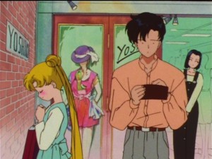 Sailor Moon SuperS episode 140 - Mamoru is broke