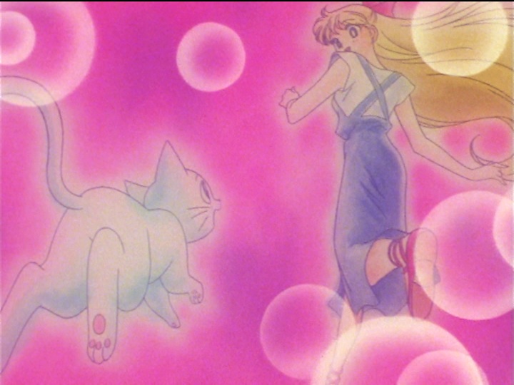 Sailor Moon SuperS episode 141 - Artemis and Minako