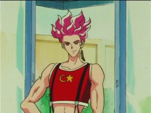 Sailor Moon SuperS episode 142 - Hawk's Eye loves Turkey