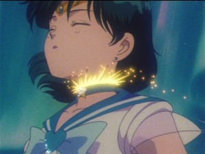 Sailor Moon SuperS episode 143 - Sailor Mercury powered up