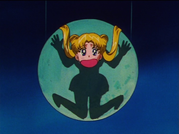 Sailor Moon SuperS episode 145 - Usagi the Rabbit in the Moon