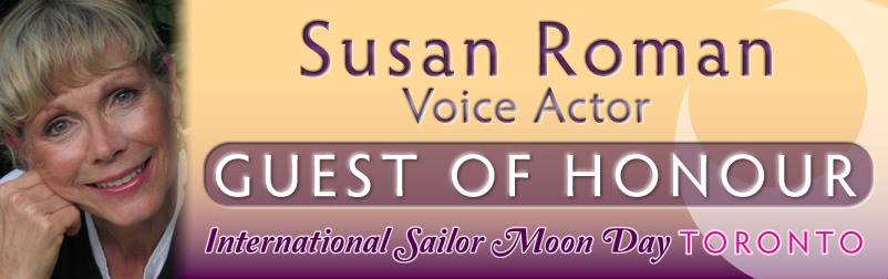 Susan Roman, the voice of Sailor Jupiter, to appear at the Toronto Sailor Moon Celebration