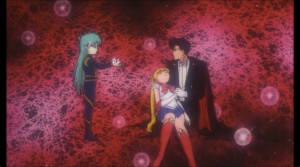 Sailor Moon R The Movie on Netflix Japan - Fiore, Sailor Moon and Tuxedo Mask
