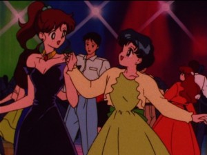 Sailor Moon SuperS episode 147 - Makoto and Ami dancing