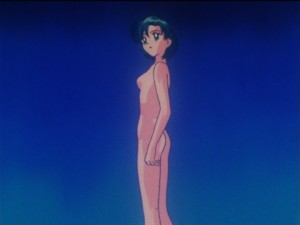 Sailor Moon SuperS episode 151 - Ami naked