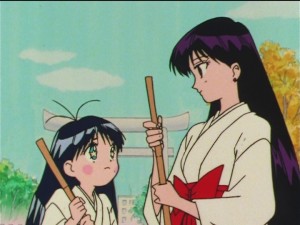 Sailor Moon SuperS episode 152 - Nanako and Rei