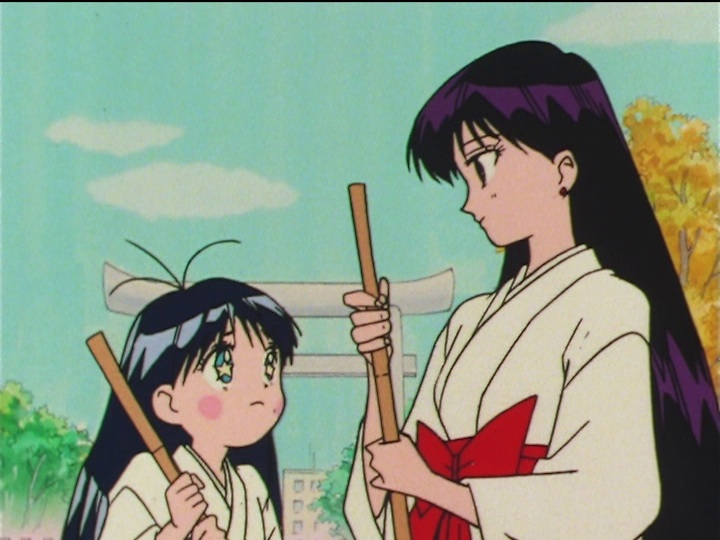 Sailor Moon SuperS episode 152 - Nanako and Rei