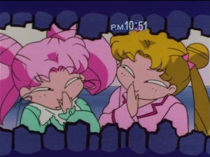 Sailor Moon SuperS episode 153 - Chibiusa and Usagi get cavities