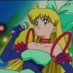 Sailor Moon SuperS episode 154 - Minako in a ridiculous dress