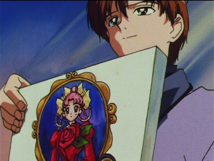 Sailor Moon SuperS episode 156 - Kamoi paints CereCere