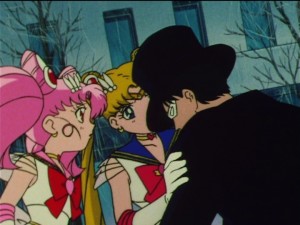 Sailor Moon SuperS episode 161 - Tuxedo Mask sick