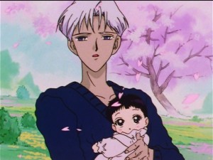 Sailor Moon Sailor Stars episode 167 - Professor Tomoe and Hotaru