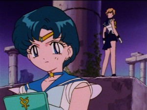 Sailor Moon Sailor Stars episode 170 - Sailor Mercury and Sailor Uranus