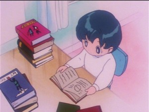 Sailor Moon Sailor Stars episode 170 - Young Ami studies basketball