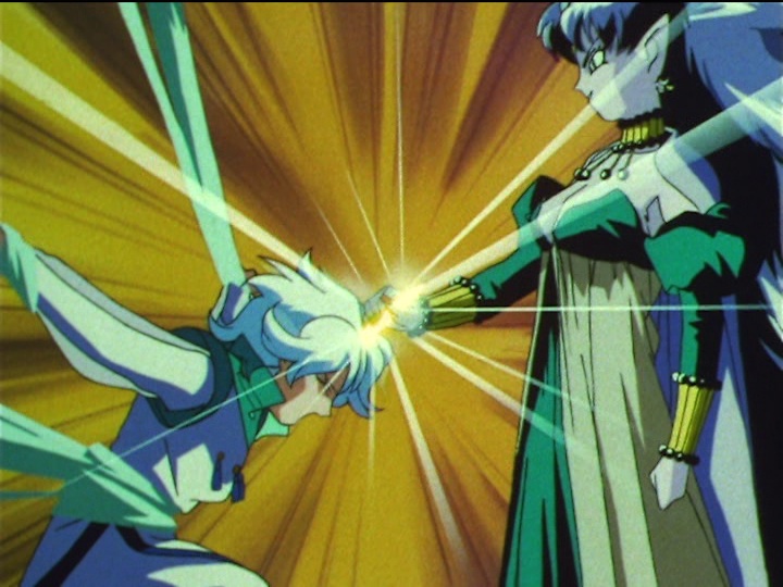 Sailor Moon SuperS episode 164 - Nehelenia takes the Golden Crystal