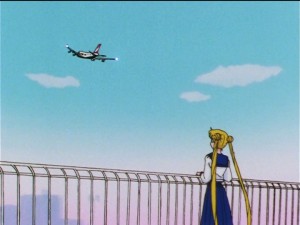 Sailor Moon Sailor Stars episode 173 - Mamoru leaves for America