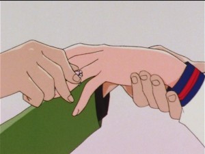 Sailor Moon Sailor Stars episode 173 - Mamoru proposes to Usagi