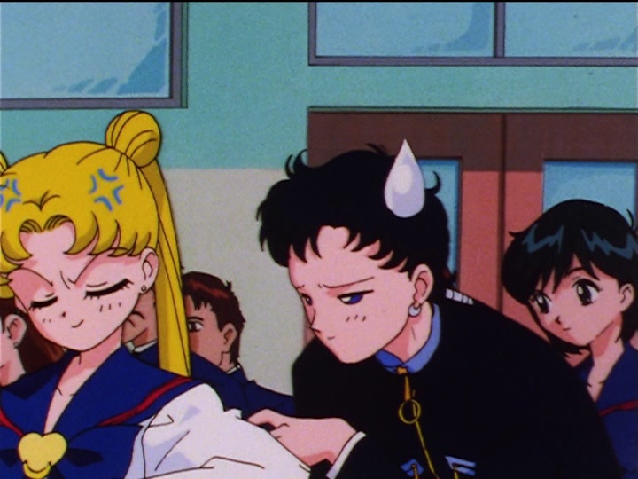 Sailor Moon Sailor Stars episode 174 - Usagi and Seiya