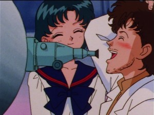 Sailor Moon Sailor Stars episode 177 - Ami and Wataru Amanogawa