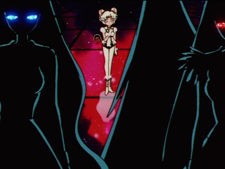Sailor Moon Sailor Stars episode 179 - Sailor Aluminum Siren, Sailor Iron Mouse and Sailor Lead Crow