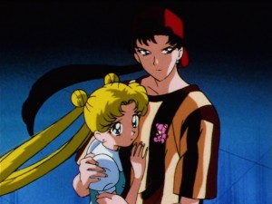 Sailor Moon Sailor Stars episode 181 - Usagi and Seiya