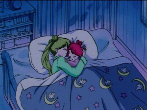 Sailor Moon Sailor Stars episode 182 - Usagi and Chibi Chibi