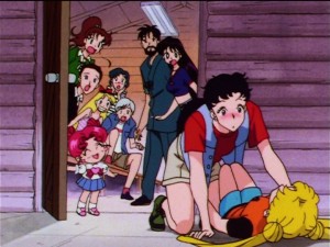 Sailor Moon Sailor Stars episode 183 - Chibi Chibi creating drama