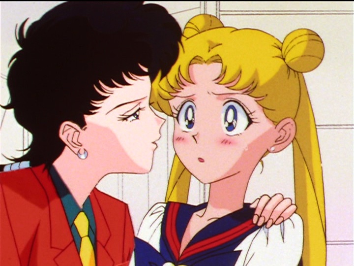 Sailor Moon Sailor Stars episode 188 - Seiya and Usagi
